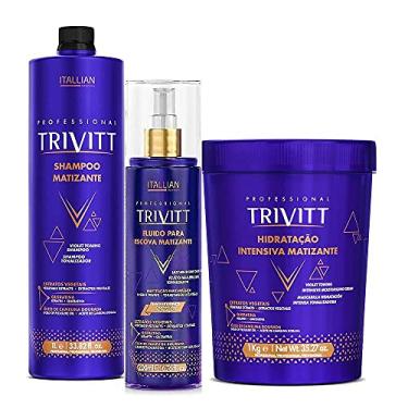 Imagem de Kit Trivitt Blonde Matizante Profissional (3 Produtos)