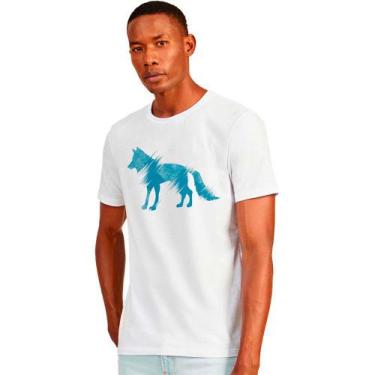 Imagem de Camiseta Acostamento Big Wolf In23 Branco Masculino