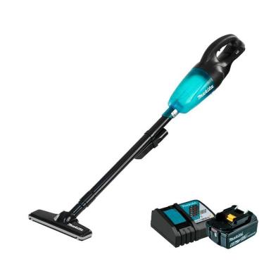 Imagem de Kit Aspirador A Bateria Makita 18V Dcl180Zb + 1 Bateria 18V