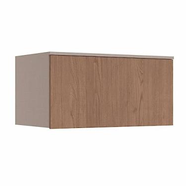 Imagem de Módulo Aéreo 1 Porta Basculante Requinte+ Móveis Castro Duna Line/macadâmia