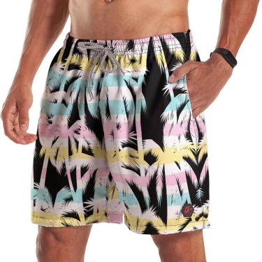Imagem de Short Bermuda Palmeiras Summer Stripes-Masculino