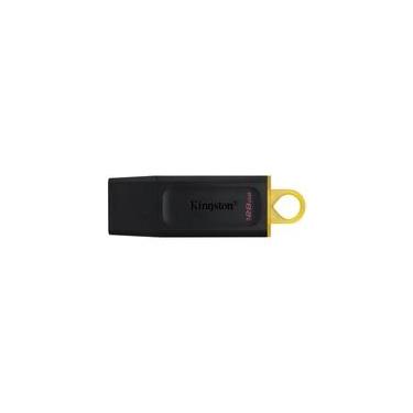 Imagem de Pen Drive 128GB Kingston DataTraveler Exodia, USB 3.2, Preto e Amarelo - DTX/128GB