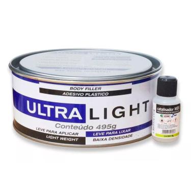 Imagem de Massa Plástica Adesivo 495g Ultra Light Maxi Rubber