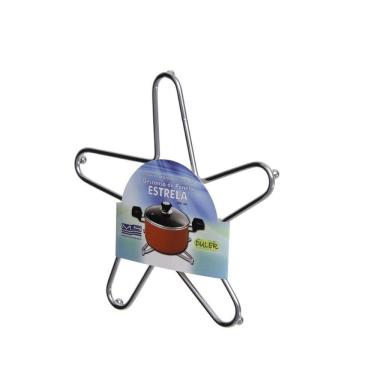 Imagem de Descanso de Panela Estrela Aço Cromado MsDuler