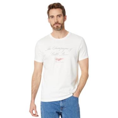 Imagem de Lucky Brand Camisa masculina High Life, Marshmallow, G