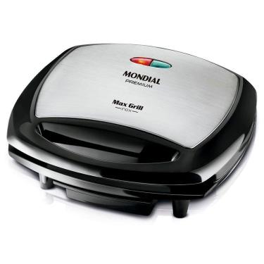 Imagem de Max Grill Mondial G-07 Grill-220v-preto/inox