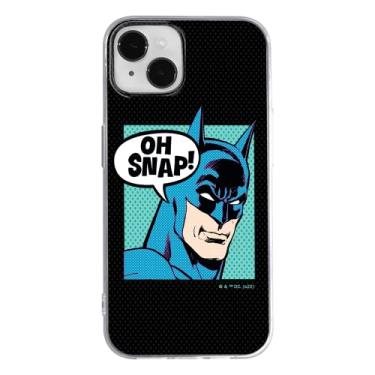Imagem de ERT GROUP Capa de celular para Apple iPhone 14 Plus original e oficialmente licenciada DC padrão Batman 038 perfeitamente ajustada à forma do celular, capa de TPU