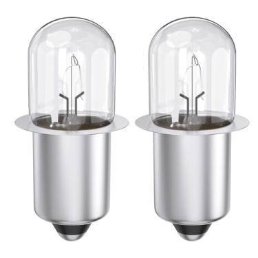 Imagem de EAGLEGGO Lâmpada de xenônio de 18 volts para lanterna Milwaukee M18, luz de trabalho V18, substitui 49-24-0171 49-24-0165 49-24-0160 49-81-0030 - pacote com 2