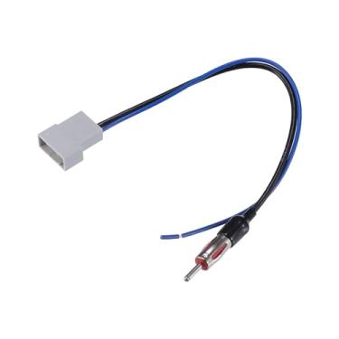 Imagem de A ABSOPRO Chicote de fios de rádio estéreo CD Player com adaptador de antena 2 pinos para Infinit 2010-2014