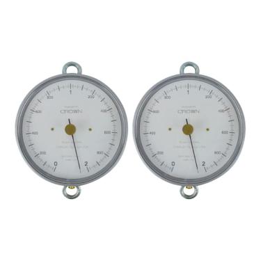 Imagem de Kit 2 Dinamômetro Circular Faixa 0 A 2Kgf Força Analógico Tração Divisão 10Gf Alumínio Ar-2 Portátil Instrutherm