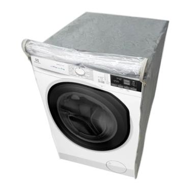 Imagem de CAPA PARA LAVADORA ELECTROLUX 11KG LFE11 TRANSPARENTE FLEX (Cinza)