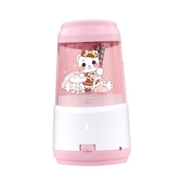 Imagem de Generic Apontador de lápis, apontador elétrico, poroso, parada automática, lápis elétrico muito afiado para sala de aula, casa, escola, ROSA