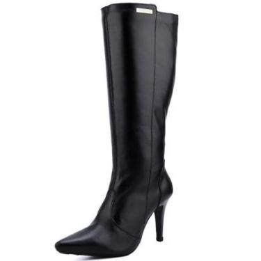 Imagem de Bota Social Mr. Gutt em Couro Salto Agudo-Feminino