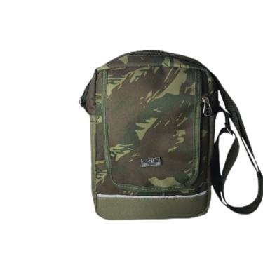 Imagem de Shoulder Bag Masculina Bolsa Transversal Original Camuflado