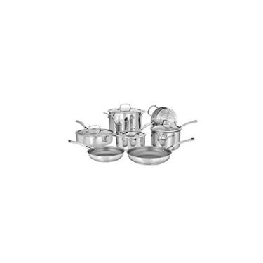 Imagem de CONJUNTO DE PANELAS CUISINART AÇO INOX FOREVER STAINLESS COLLECTION 11 PEÇAS 95-11