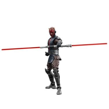 Imagem de STAR WARS Boneco Guerras Clônicas The Black Series, Figura 15 cm - Darth Maul - F4356 - Hasbro, Multicor