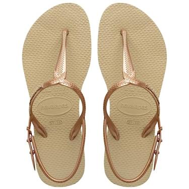 Imagem de Chinelo, Havaianas, Twist, Feminino, Areia, 37/38