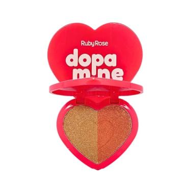 Imagem de Iluminador Facial Compacto Duo Dopamine - Ruby Rose (FLAMING HEART, Tamanho Único)