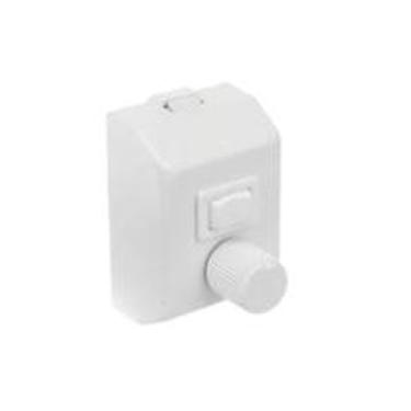 Imagem de Controle para velocidade ventilador rot bivolt externo branco mod.Qv38