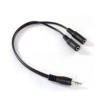 Imagem de Cabo Y P2 Macho X 2 P2 Femea 30CM P2MP2F - Vinik