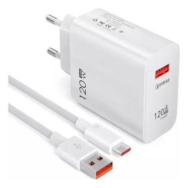 Imagem de Carregador Mi Turbo Charger 120W Compatível com Xiaomi Note 7 8 9 10 1
