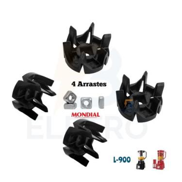 Imagem de 4 Arrastador do Copo Original Liquidificador Mondial L-900