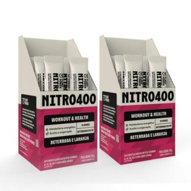 Imagem de 2x Nitro400 Stick Plant Power Beterraba E Laranja 14 Unidades 9g, Bete