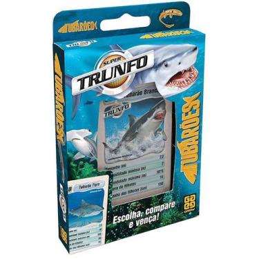 Imagem de Jogo De Cartas Super Trunfo Tubarões Grow
