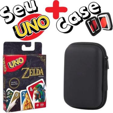 Imagem de Kit Case + Jogo de Cartas UNO - Zelda