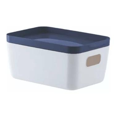 Imagem de Caixa Organizadora Empilhável c/ Tampa Idealle - GG