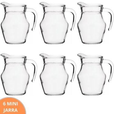 Imagem de Jarra de Vidro Suco Resistente Para Suco Refri Água 520ML Resistente 6