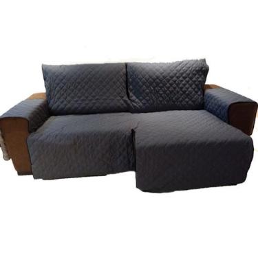 Imagem de Protetor de sofá assento sem contar os braços 2,00 2 modulos retrátil 