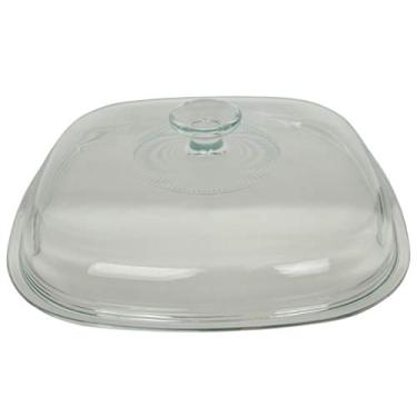 Imagem de Corning Ware / Tampa de vidro transparente quadrada Pyrex (24 cm de largura) (A-12-C )