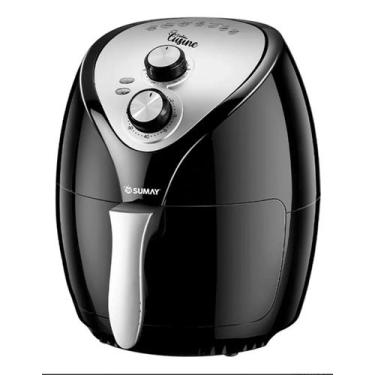 Imagem de Fritadeira Air Fryer Elétrica 3,5l 220v Sumay 1200w Preto, 220V