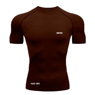 Imagem de Camisa de compressão térmica Manga Curta United Pro Proteção Solar FPS