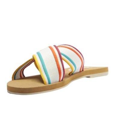 Imagem de Sandália Anacapri Tecidos Multicoloridos Gorgurão-Feminino