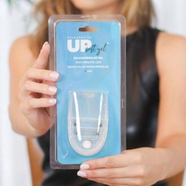 Imagem de Par Calcanheira Ortopédica Esporão De Calcâneo E Contra Dores nos Pés 