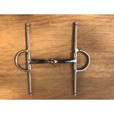 Imagem de Bridão Agulha Caneta Vareta Cavalo Equinos Material em Inox com Bocal 