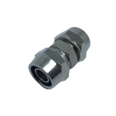 Imagem de 2 Niples Roscado Emenda Conexão Mangueira 8mm Suspensão a Ar - LAB AUT