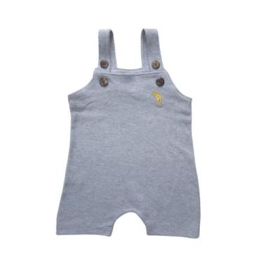 Imagem de Jardineira Bebê e Infantil em Tecido Piquet com Bordado - Patrulha Str