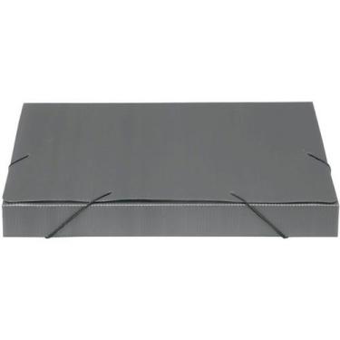 Imagem de Pasta Polionda 5.5cm Cinza Golden Kraft, Unico