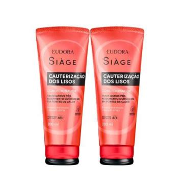 Imagem de Kit 2 Condicionador Siàge Cauterização dos Lisos 250ml - Eudora
