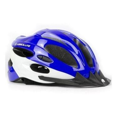 Imagem de Capacete De Ciclismo Absolute Nero Azul/branco G