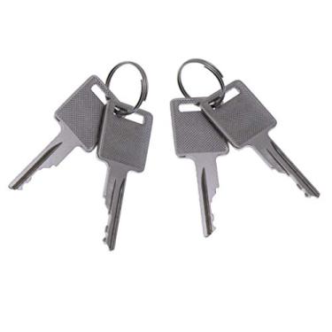 Imagem de JEENDA Chaves de ignição D250 307852A1 6693241 6709527 714602 A77313 para Bobcat Case IH Skid Steer Terex Broce Genie Grove JLG Komatsu Empilhadeira Volvo 1835B 1835C 1838 1844 0 CX50 CX60 CX70 CX80