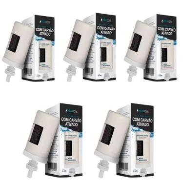 Imagem de Kit 5 Velas Para Filtro De Barro Com Carvão Ativado Oasis