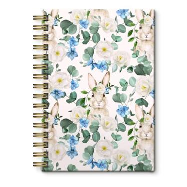 Imagem de Bansutay Caderno de diário em espiral, encadernação dupla forte com papel premium para meninas, mulheres, 60 folhas engraçadas A5, caderno pautado na faculdade, perfeito para presentes, enfermeiras,