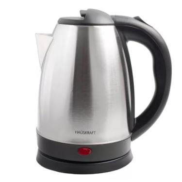 Imagem de Chaleira Elétrica em Aço Inox, 1,8L, Base Preta 220V