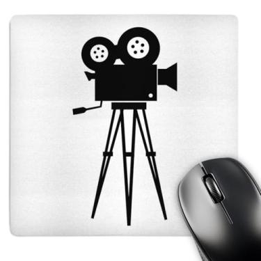 Imagem de 3dRose Mouse pad LLC 20 x 20 x 0,65 cm, filme, videógrafo, cinematográfico, câmera (mp_163770_1)