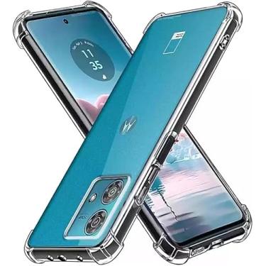 Imagem de Capa Case PREMIUM TPU Transparente Compatível Motorola Moto Edge 40 Neo 5G Anti Impacto Choque Alta Proteção
