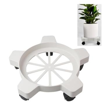 Imagem de KOBSAINF Carrinho de Balde de 5 Galões com 5 Rodízios Giratórios de Rolamento Suave, 75 Libras, Sem Tombamento Ou Derramamento para Balde de 5 Galões E Vaso de Flores, 11" de Diâmetro Interno